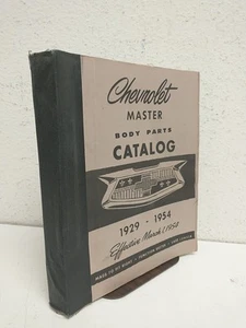 1929-1954 Chevrolet Master Parts and Accessories Genuine Parts Catalog Reprint - Picture 1 of 4
