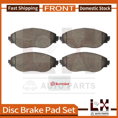 Brembo 1 Front Brake Pad Fits 2015-2018 Audi S3 2013-2016 Volkswagen CC - Image 1 of 4