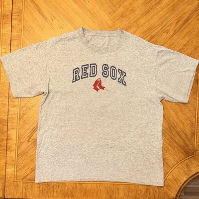 Футболка мужская Boston Red Sox размер L/XL серая 2007 VF логотип Imagewear - Изображение 1 из 4