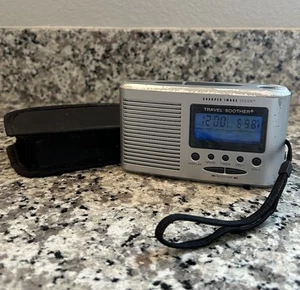Sharper Image Travel Sound Soother 20 Sound SI601 White Noise NM w Travel Case - Picture 1 of 6