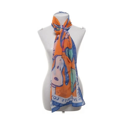CODELLO x PEANUTS, Sommerschal, Damen, Orange/Blau/Mehrfarbig, 206 cm, 87 #eFV - Bild 1 von 4