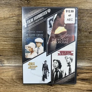Robert Redford: 4 Filmfavoriten (DVD, 2013, 4-Disc) selten BRANDNEU UND VERSIEGELT - Bild 1 von 6