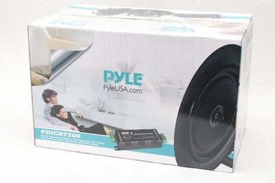 4 Speakers 6.5" Bluetooth Ceiling / Wall Speaker Kit, Flush Mount 2-Way Home NEW - Image 1 of 4