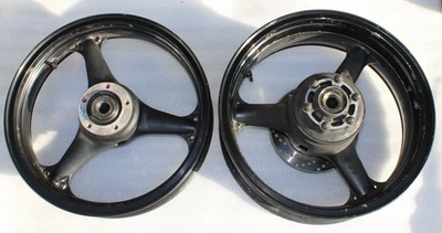 KAWASAKI ZX6R ZX 636 B 2003-2004 HINTERRAD FELGE VORDER RAD WHEEL SET RIM - Bild 1 von 4
