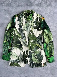 MAX MARA Silk Blazer With Floral Print Size FR 38 - Picture 1 of 11