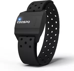 COOSPO Heart Rate Monitor Armband HW706 Bluetooth ANT+ Optical HR Sensor UK - Picture 1 of 9