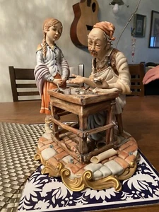 Vintage Original Capo DiMonte The Cobbler Mint Condition - Picture 1 of 8