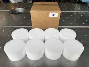 Acetal Round Stock. 8 cylinders. Machinable Engineering Plastic, like Delrin. - Picture 1 of 3