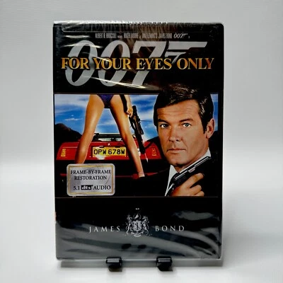 James Bond DVD For Your Eyes Only Roger Moore as Bond 1981 Restoration New - Image 1 of 2