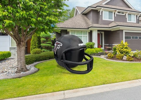 Atlanta Falcons  Team Inflatable Lawn Helmet-NFL Lawn Football Helmet Cover