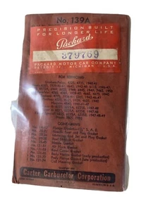 1942-47 Packard Carburetor Gasket Set 379769 NOS - Picture 1 of 2