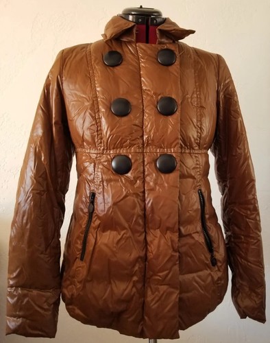 Giacca da donna marrone Moncler usata taglia 1