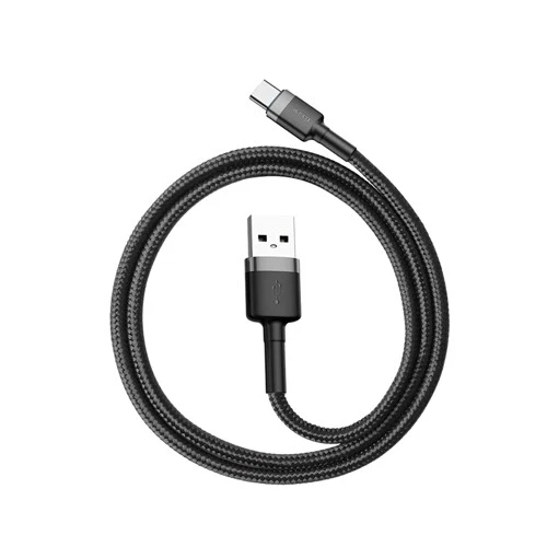 Baseus USB-A to USB-C Cafule Tough Cable 50cm - Gray - Image 1 of 4