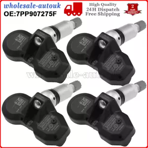 4x TPMS TYRE PRESSURE SENSOR Fits Audi A4 A6 A8 R8 VW Phaeton Touareg 7PP907275F - Picture 1 of 12