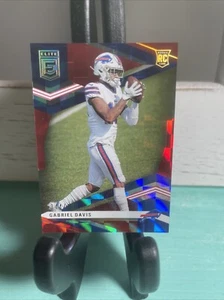 Gabriel Davis 2020 Elite #344/399 Red White Blue Rookie Rc Bills - Picture 1 of 2