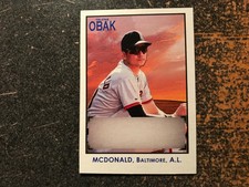 Ben McDonald 2010 TriStar OBAK Autograph RARE HAND CUT NO AUTO PROOF CARD