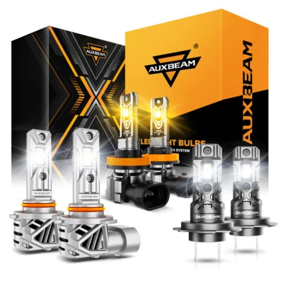 Canbus 9005 H7 H11 LED Headlight White Yellow For Suzuki Grand Vitara 2006-2013 - Image 1 of 4