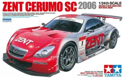TAMIYA 1/24 SPORTS CAR SERIES N.303 ZENT CERUMO SC 2006 Model kit 24303 JAPAN81 - Immagine 1 di 2