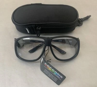 Gafas de sol Cocoons Aviator RxSight Flex2Fit Fitover transparentes/negras elige la talla Foto 1 de 4