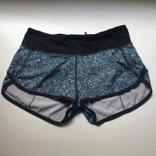 Lululemon 2 Run: Speed Short 4 Way Stretch Pebble Print