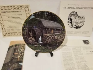 Collector Plate - 10294A New London Grist Mill by Craig Tennant  - Picture 1 of 3