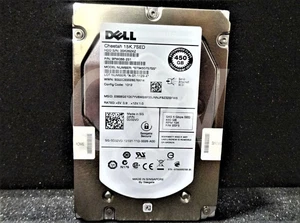 D32VD 0D32VD Dell CHEETAH 15K.7 SED 450GB 15K RPM 6Gb/s 3.5" SAS Hard Drive - Picture 1 of 2