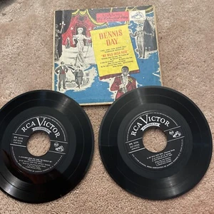 FOLK POP BOX SET DENNIS DAY My Wild Irish Rose RCA 1949 7" 45 RPM - Picture 1 of 1