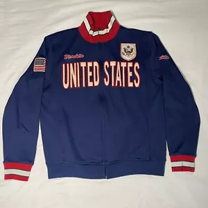 Mondetta USA United States Men’s Size Large Patch Jacket Olympic Track Warm Up - Picture 1 of 15