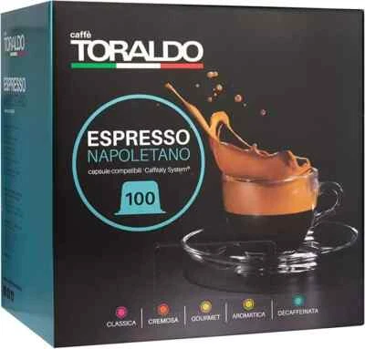 100 Capsule Caffè Toraldo CREMOSA compatibili Caffitaly System SPED. GRATUITA