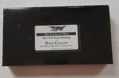 THE CANVAS OF WAR VHS ~ CIVIL WAR PAINTINGS OF DALE GALLON ~ NRA FIREARM  SERIES - Image 1 of 2