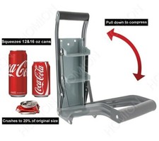 16oz 500ml Large Beer Tin Can Crusher Wall Mounted Recycling Tool Bottle Opener