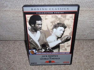 Jack Dempsey and George Foreman Boxing Classics DVD Commentary by Henry Cooper - Picture 1 of 4