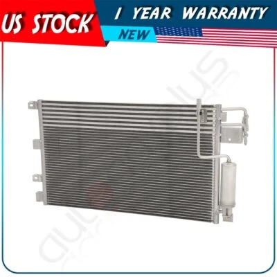 Air Condenser Fits 2008 2009 2010 2011 Ford Focus With Drier Brand New - Image 1 of 4