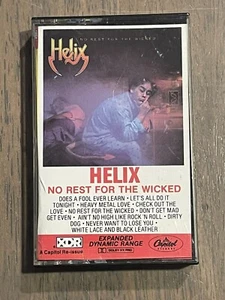 No Rest For The Wicked by Helix (Cassette, 1983, Capitol) - Imagen 1 de 3