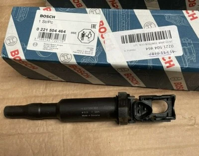 Ignition Coil 0221504470 Bosch 12137551049 12137562744 12137571643 12137594937 - Image 1 of 3