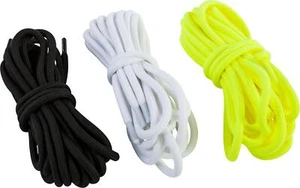 Marker Boot Laces Black/Hi Vis/White 3/Pr - Picture 1 of 1