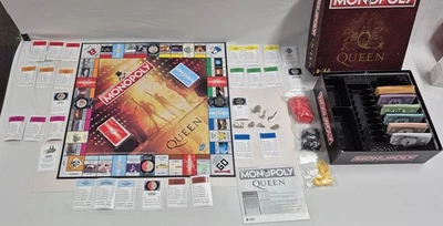 Monopoly Queen Special Edition Board Game Fast Paced Property Trading Hasbro - Image 1 of 4