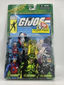 2004 GI Joe Valor VS Venom-Scrap Iron-Serpentor NO-Firefly OPEN BOX - Picture 1 of 12