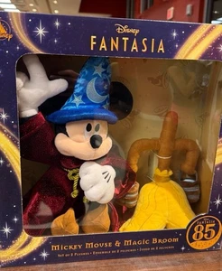 NEW Disney Parks Fantasia Sorcerer Mickey Broom Special 85 Anniversary Box Set - Picture 1 of 1