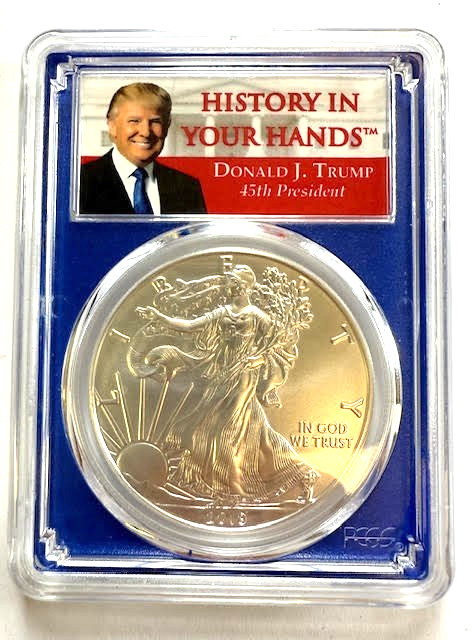 American Eagle MS 69 Graded 2019 Silver Bullion Coins for