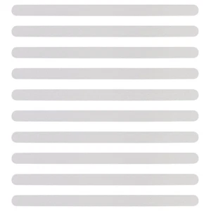 42 Pcs Anti Slipping Stickers White PET Bathroom Non Slipping Floor Tape Strips - Picture 1 of 12