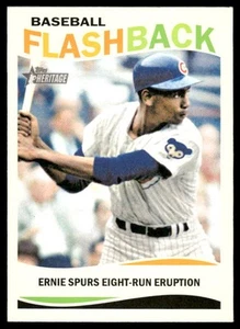 Flashbacks de béisbol 2013 Topps Heritage #BF-EB Ernie Banks - Imagen 1 de 2