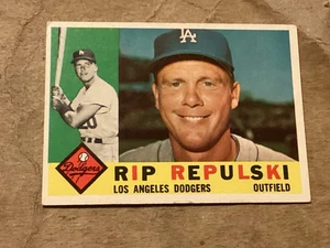 1960 TOPPS BASEBALL #265 RIP REPULSKI - Near Mint - Great Corners - No Creases - - Picture 1 of 2