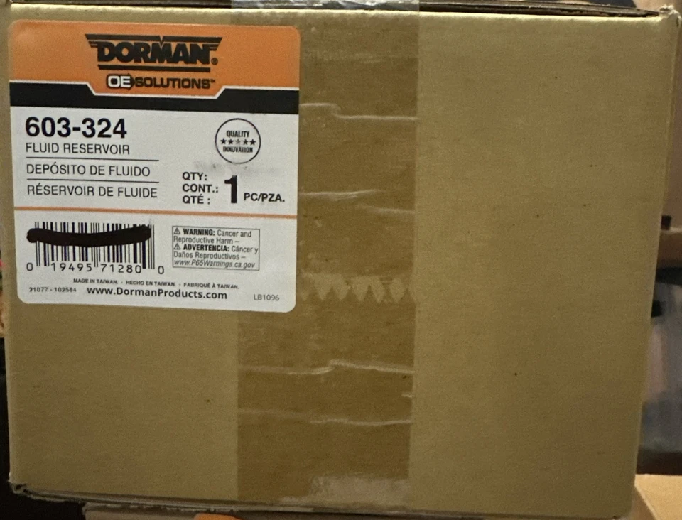 Depósito de refrigerante Dorman 603-324 para Toyota Solara Foto 1 de 1