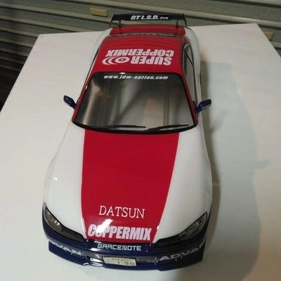 Nissan Silvia S15 Tricolore 1/10 RC Car Body Custom Painted Unused Japan - Image 1 of 4