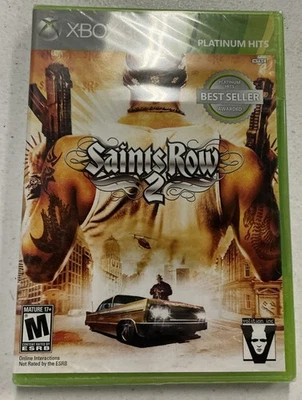 Saints Row 2 Platinum Hits Xbox 360 Nuevo Precintado -- S2G -- Foto 1 de 2