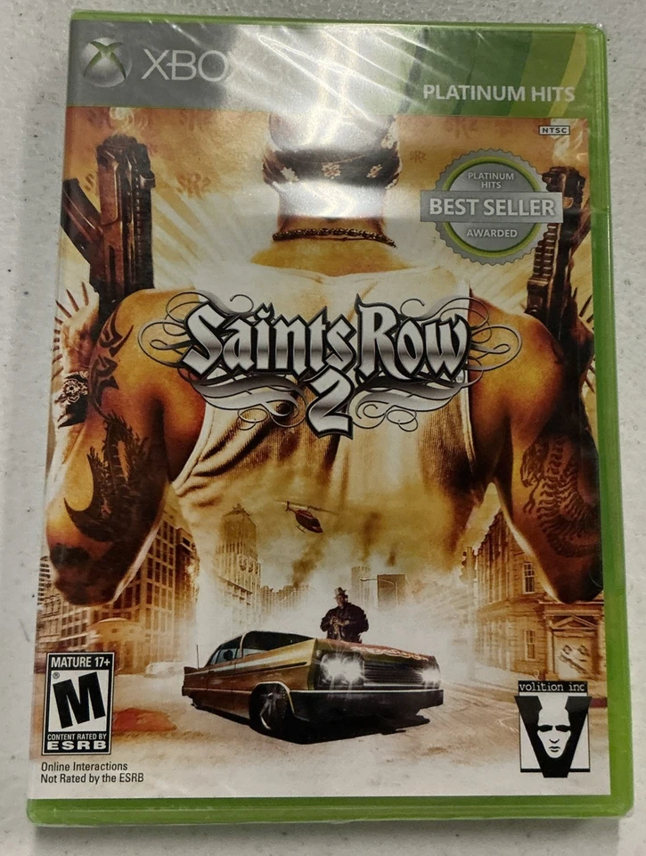 Saints Row 2 Platinum Hits Xbox 360 Brand New Sealed -- S2G -- - Image 1 of 2