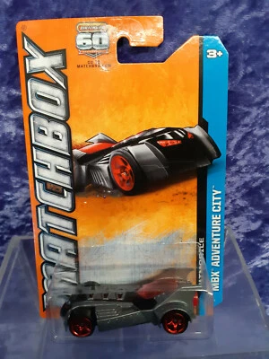 Matchbox MBX City MOC Batmobile Grey 2011 - Image 1 of 3