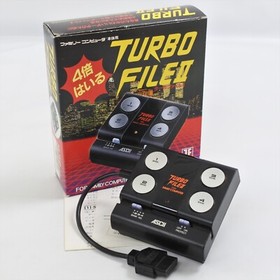 Famicom ASCII TURBO FILE 2 II Boxed AS-TF21 Family Computer Tested JAPAN 1710