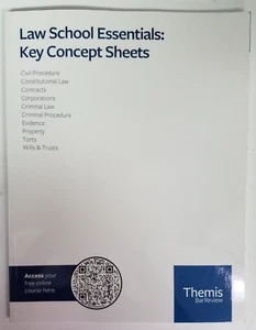 Themis Bar Review Law School Essentials: Key Concept Sheets 2023 - Picture 1 of 3